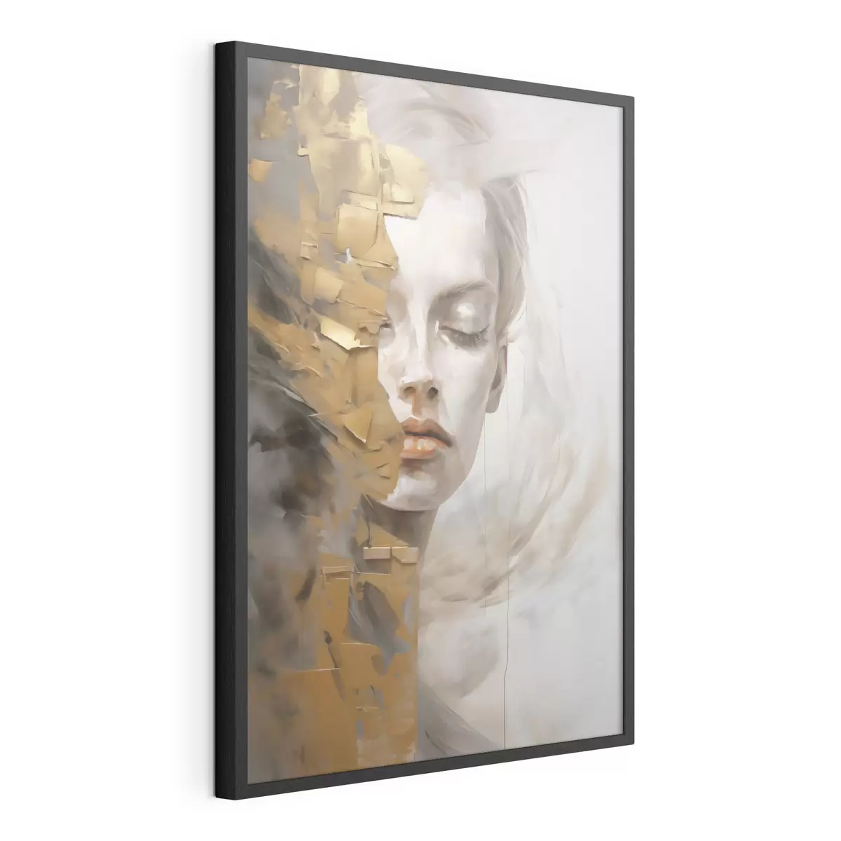 Poster Retrato abstracto, imitación de un cuadro f51129