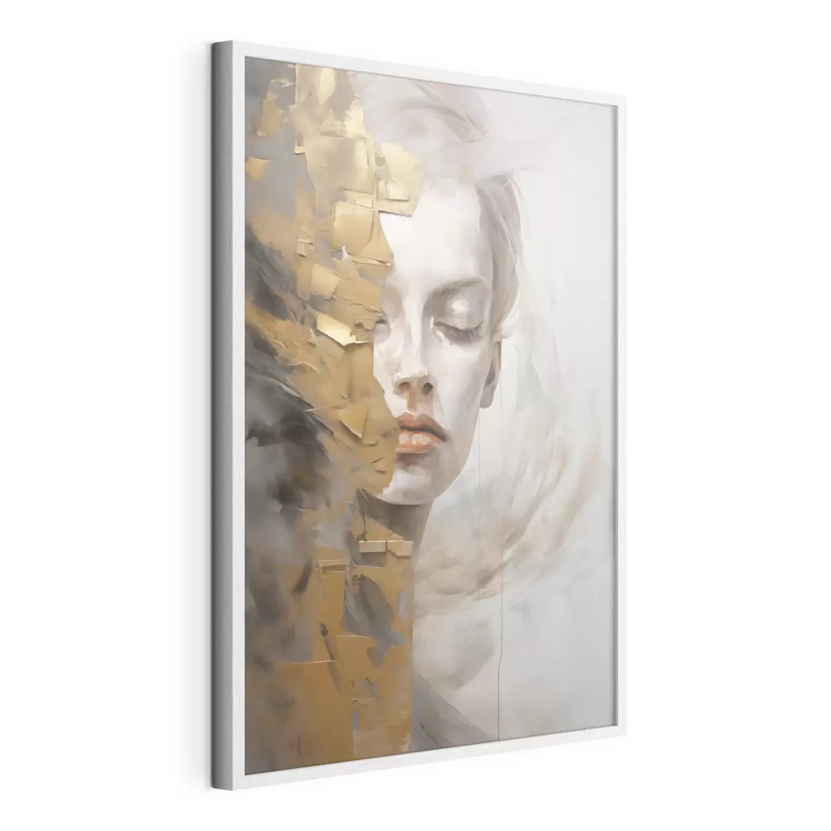 Poster Retrato abstracto, imitación de un cuadro f51129