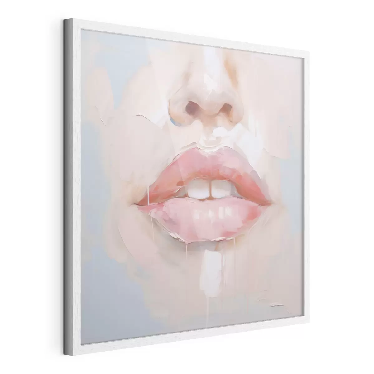 Poster Labios, imitación de un cuadro f51138