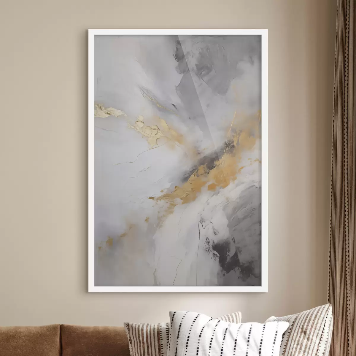 Poster Composición abstracta, imitación de un cuadro f51141