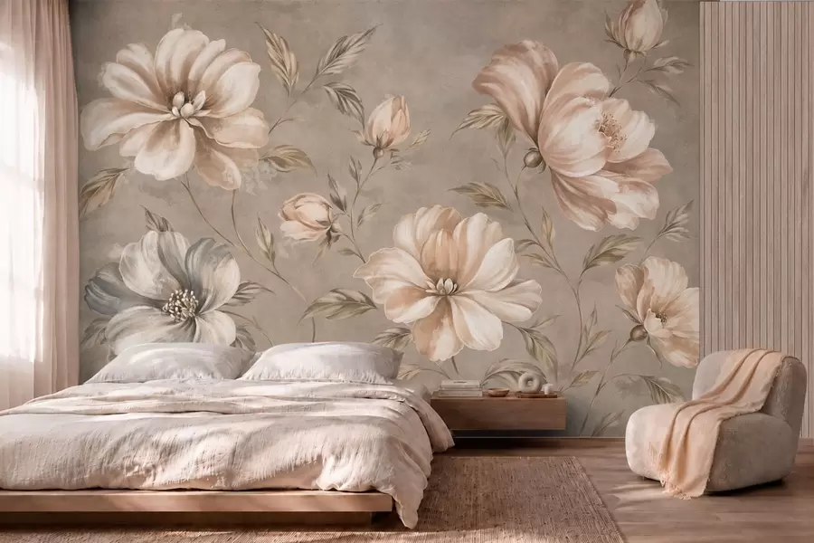 murales de pared Un abrazo suave w05958