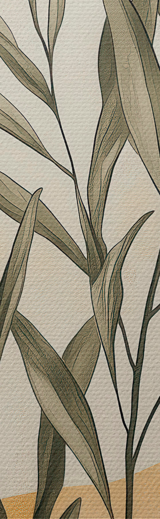 murales de pared Una rama de olivo s51055