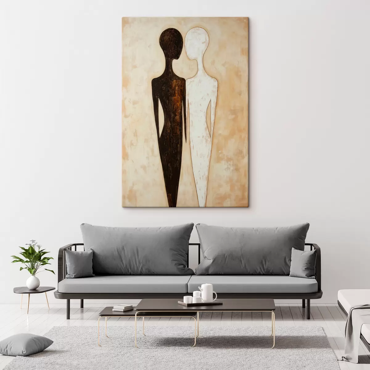 murales de pared siluetas abstractas s51059