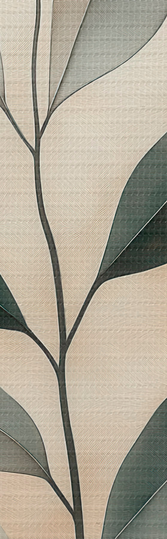murales de pared Una rama con hojas s51060