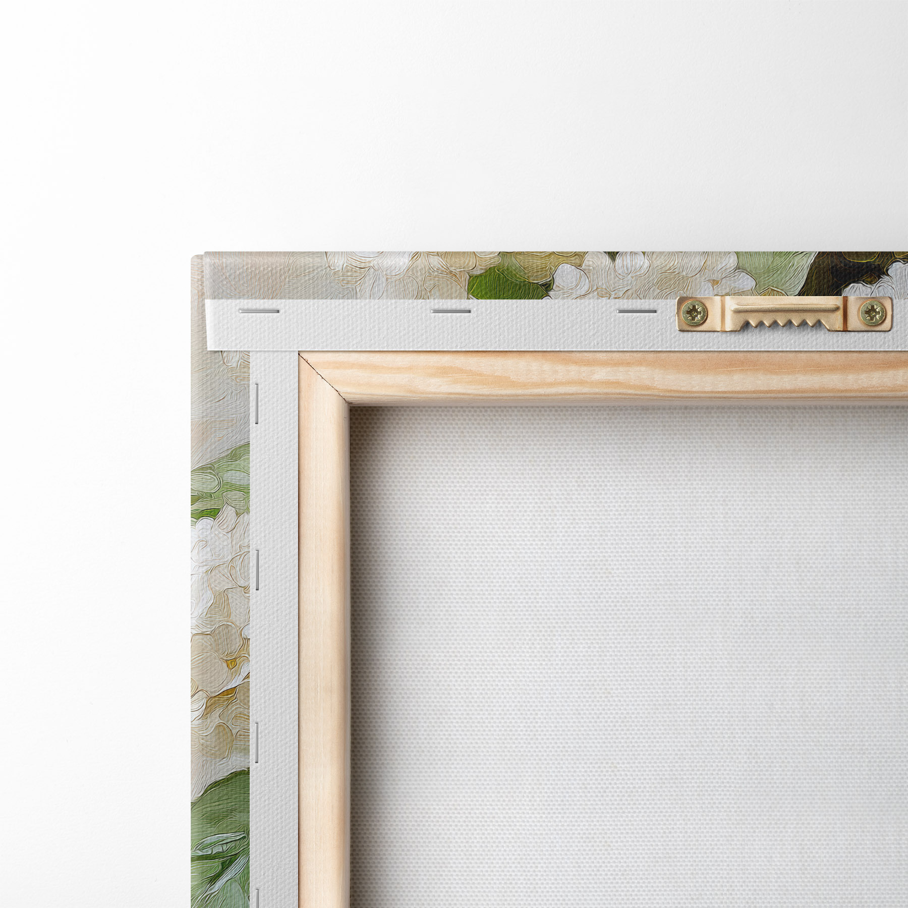 murales de pared hortensias blancas s51062