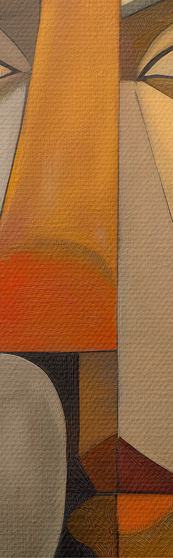 murales de pared Rostros abstractos s51067