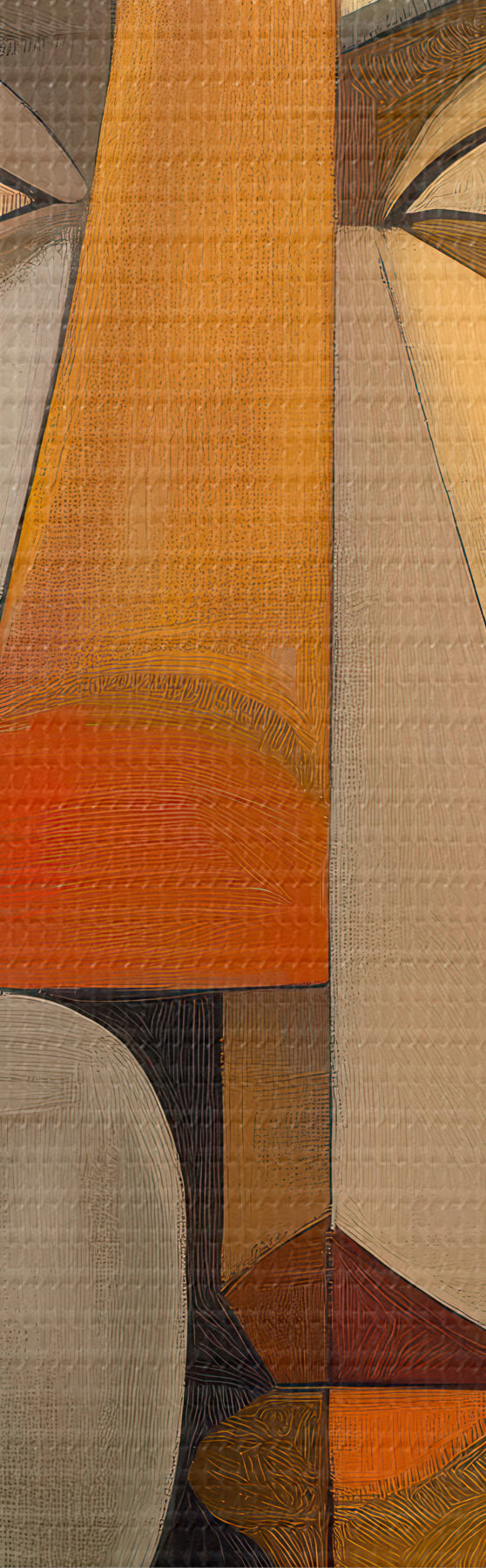 murales de pared Rostros abstractos s51067