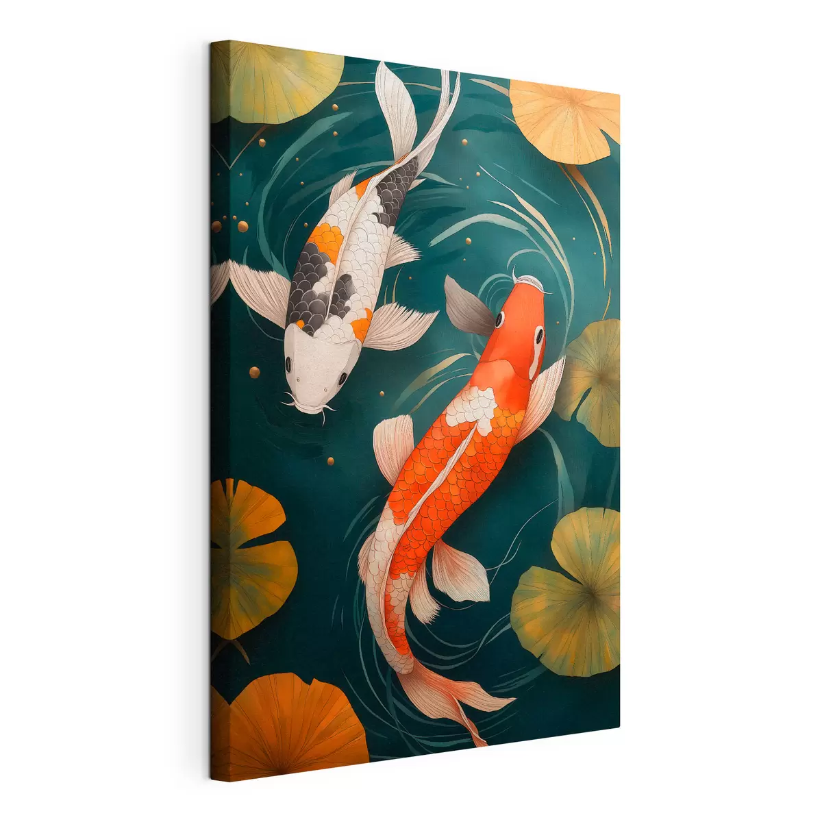 murales de pared Koi orientales s51077