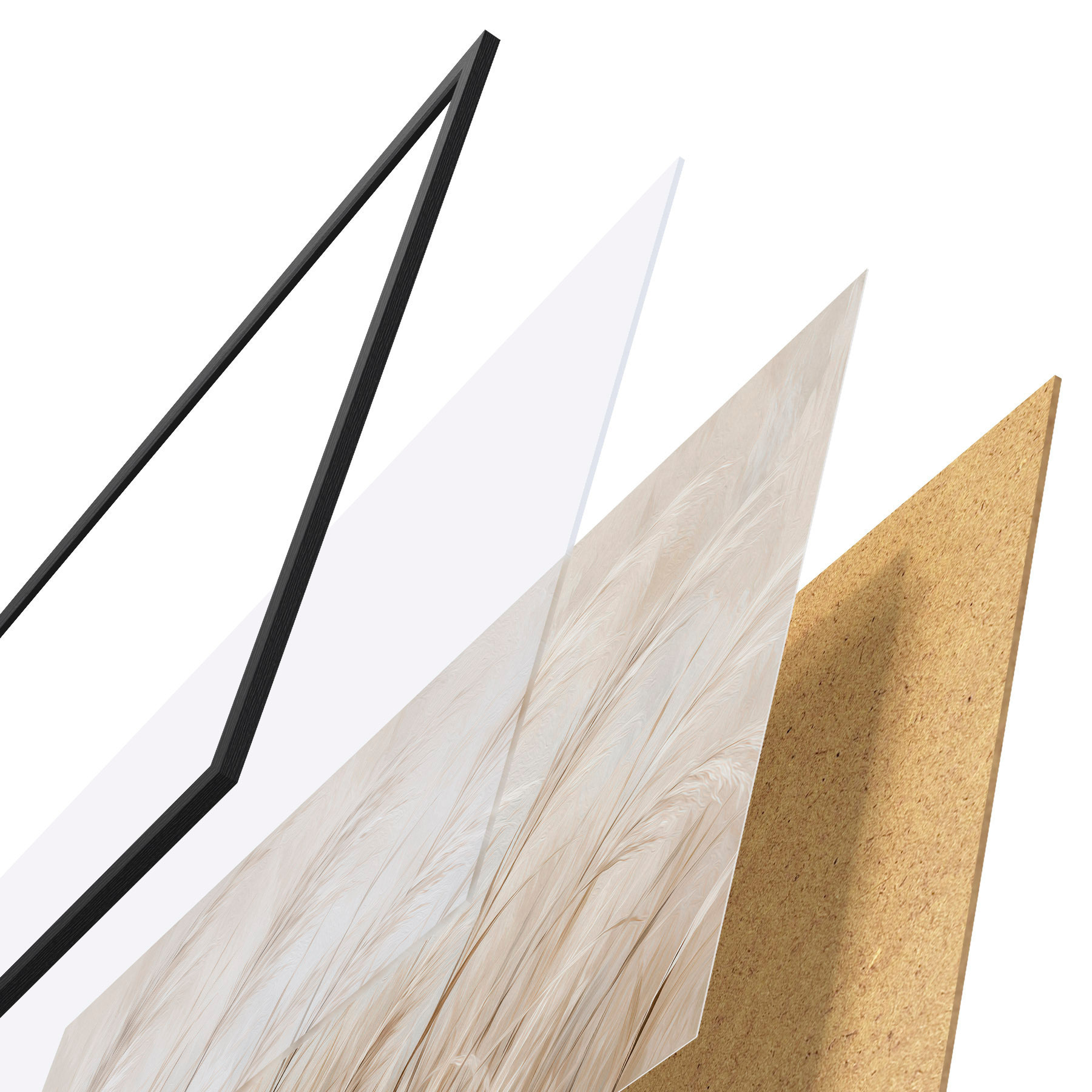 Poster Espigas de trigo f51045