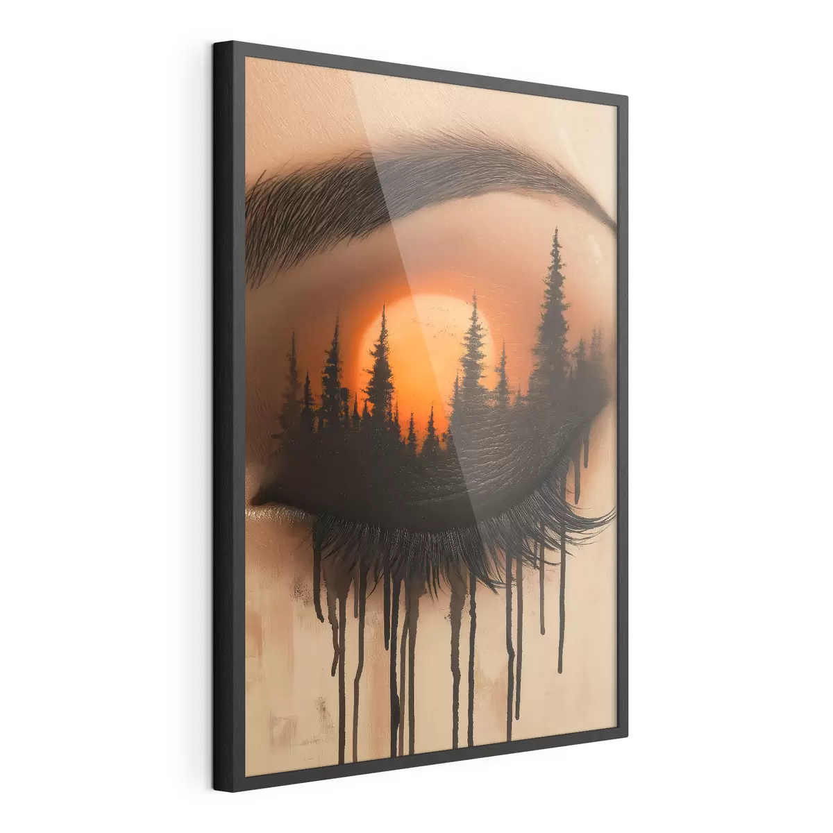 Poster La puesta de sol en sus ojos f51048