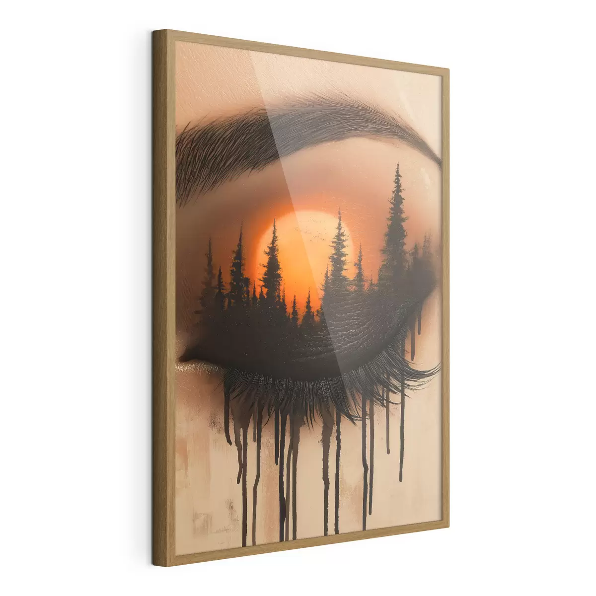 Poster La puesta de sol en sus ojos f51048