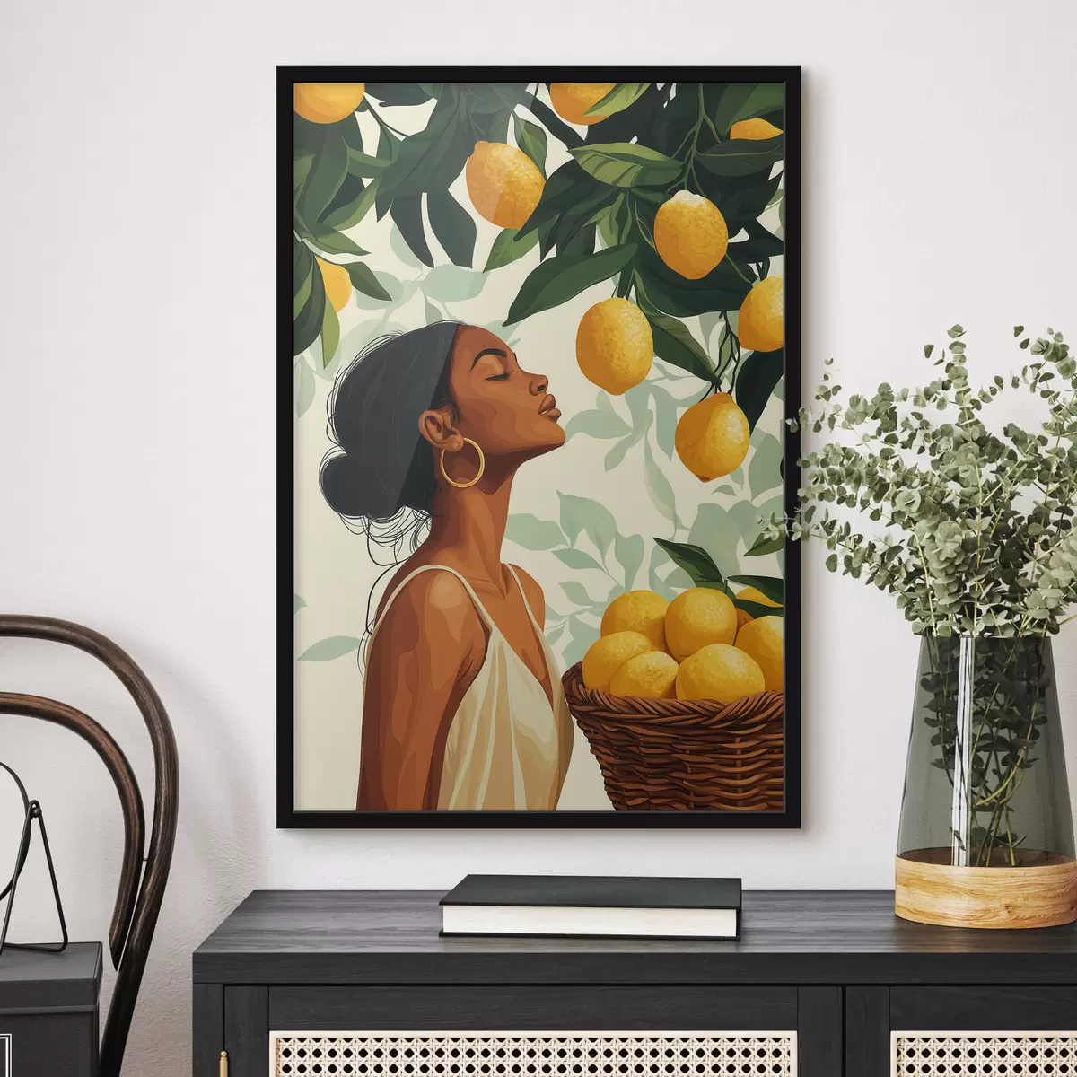 Poster Una chica entre limones f51049