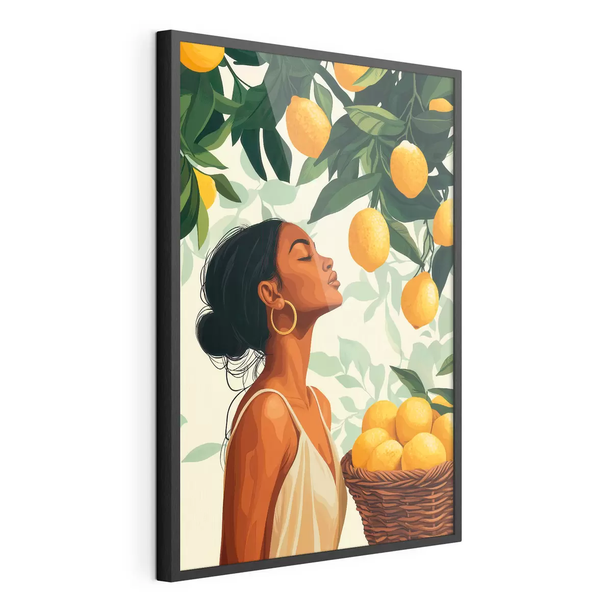 Poster Una chica entre limones f51049