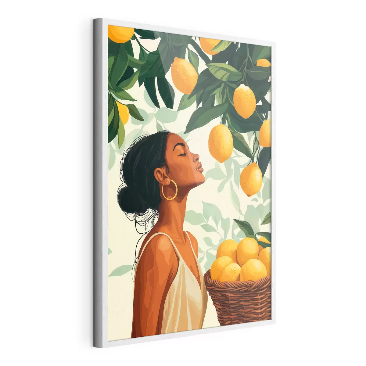 Poster Una chica entre limones f51049