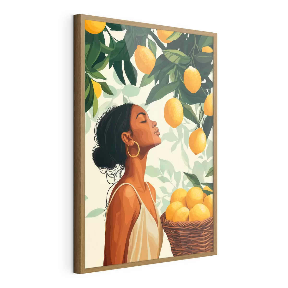 Poster Una chica entre limones f51049