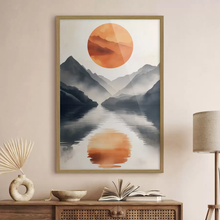 murales de pared Atardecer f51054