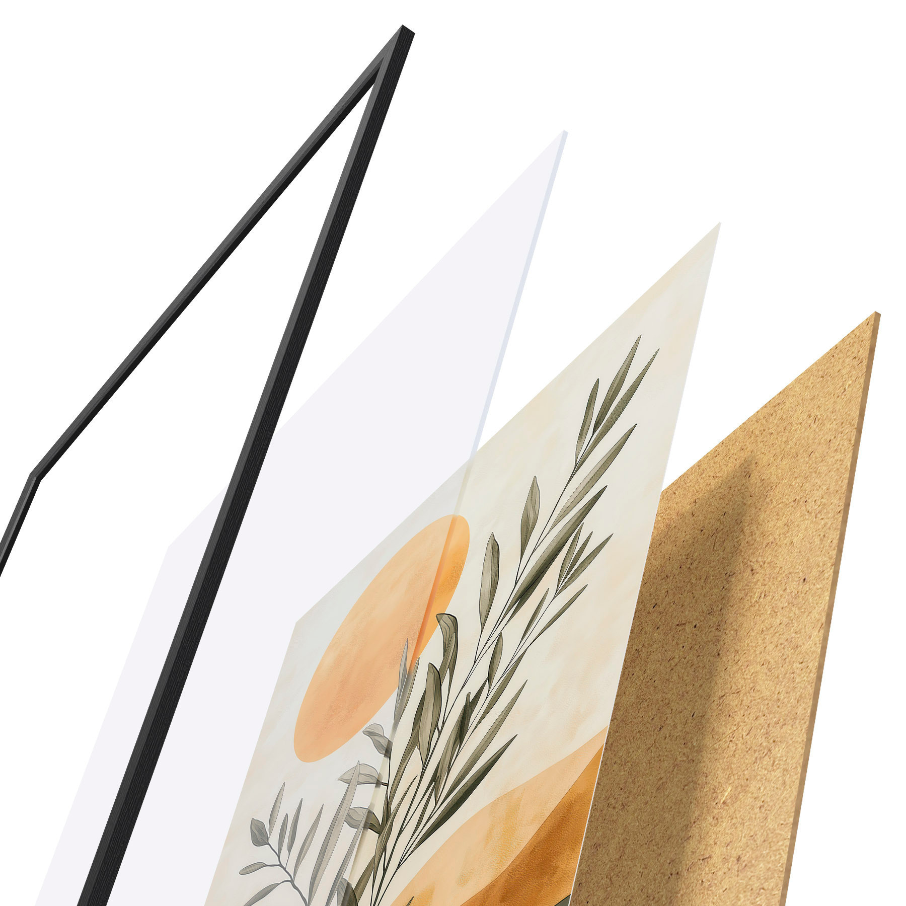 Poster Una rama de olivo f51055