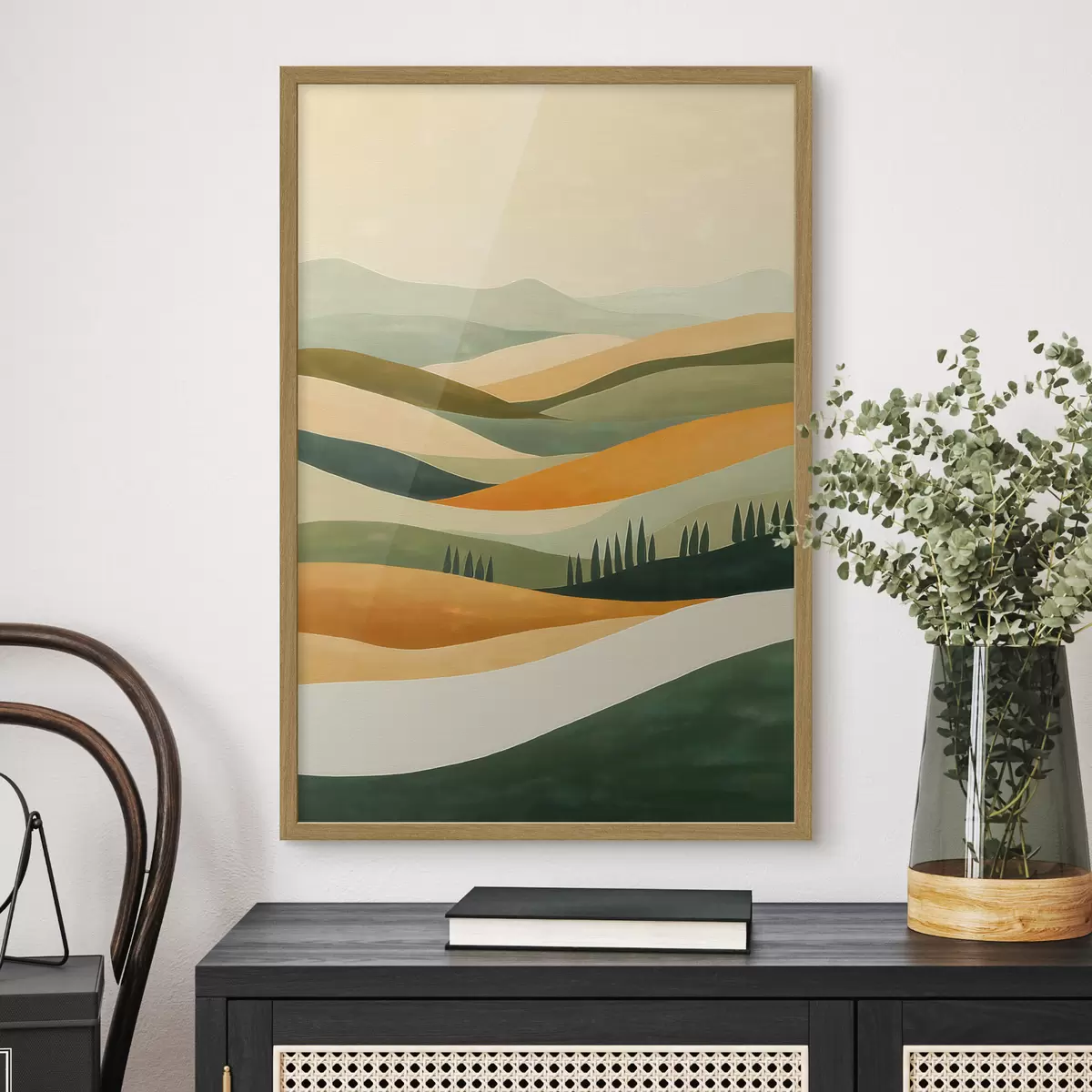 Poster Colinas llenas de color f51057