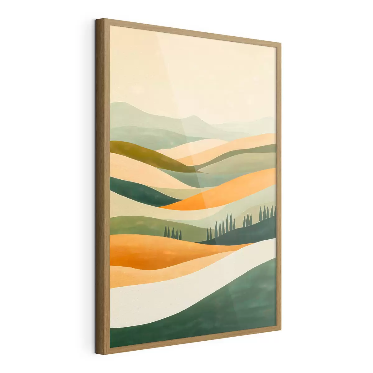 Poster Colinas llenas de color f51057