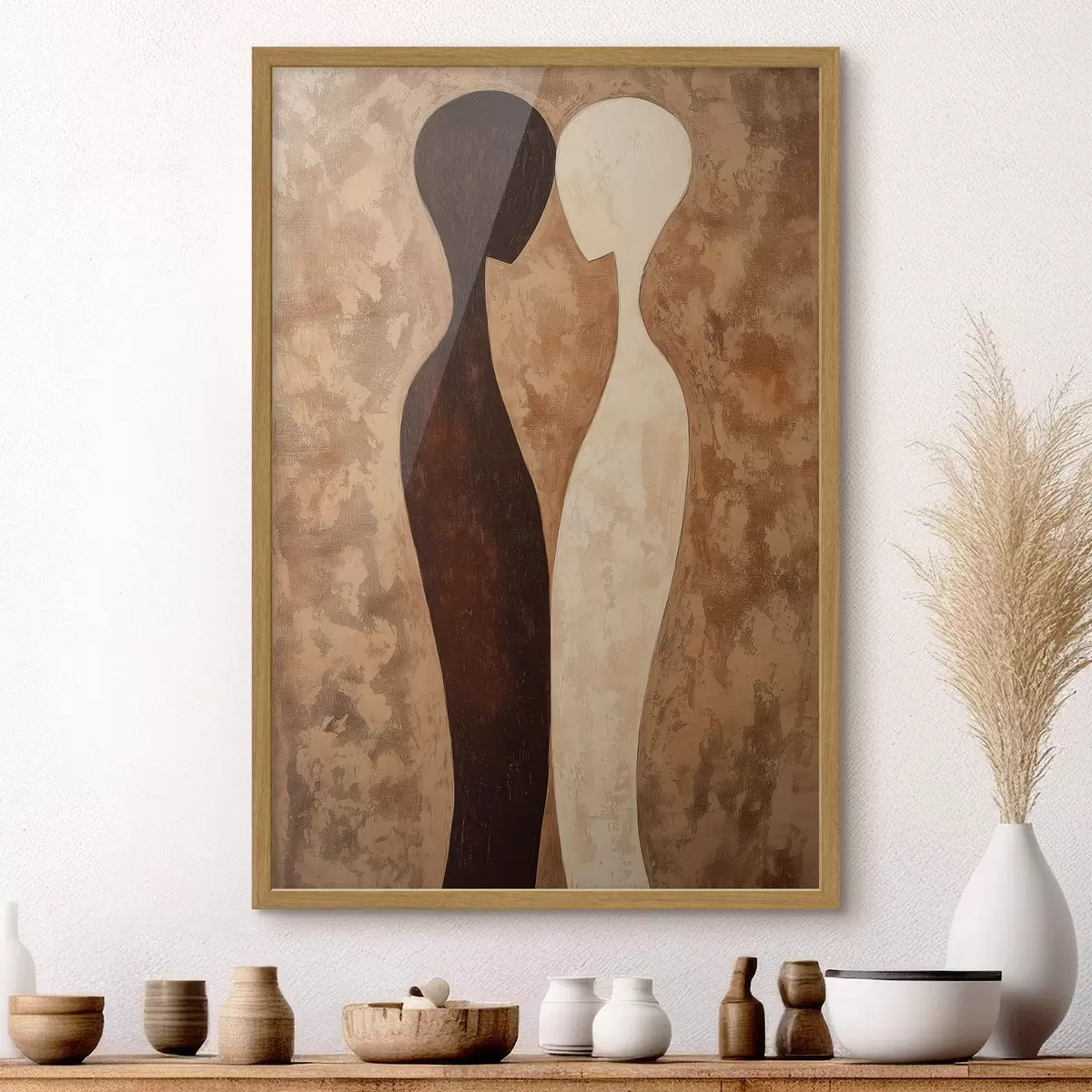 Poster siluetas abstractas f51058