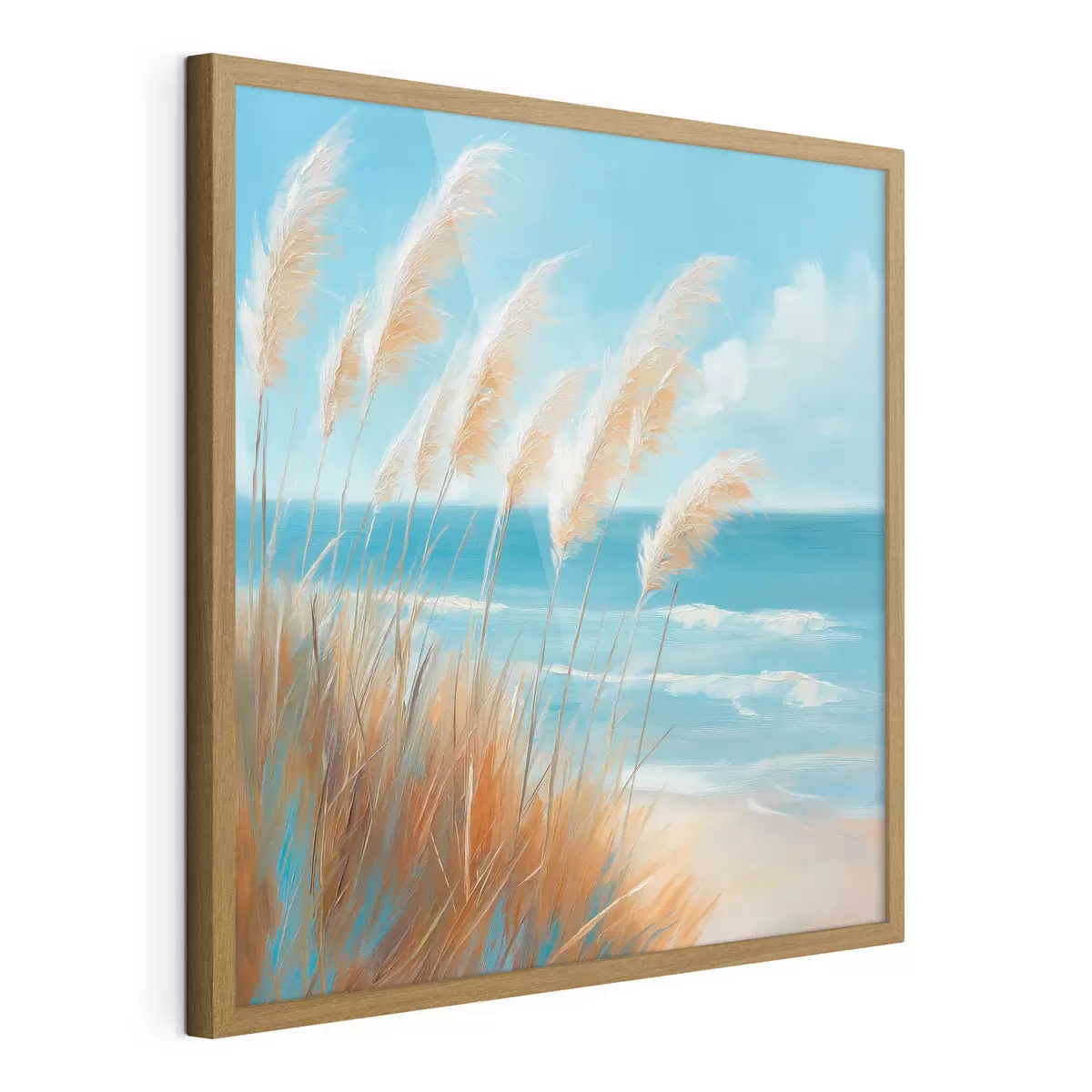 Poster Espigas junto al mar f51061