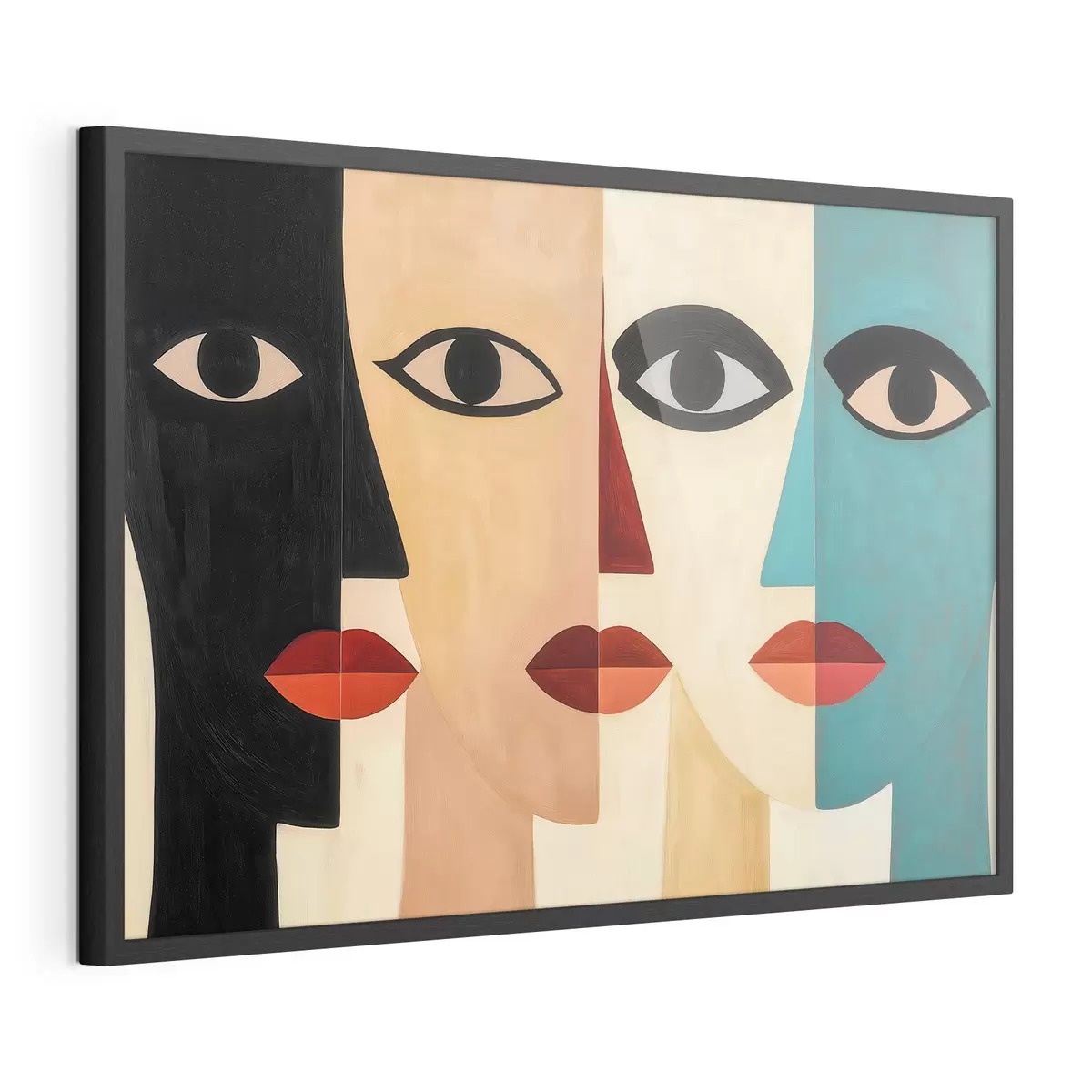 Poster Caras abstractas f51063