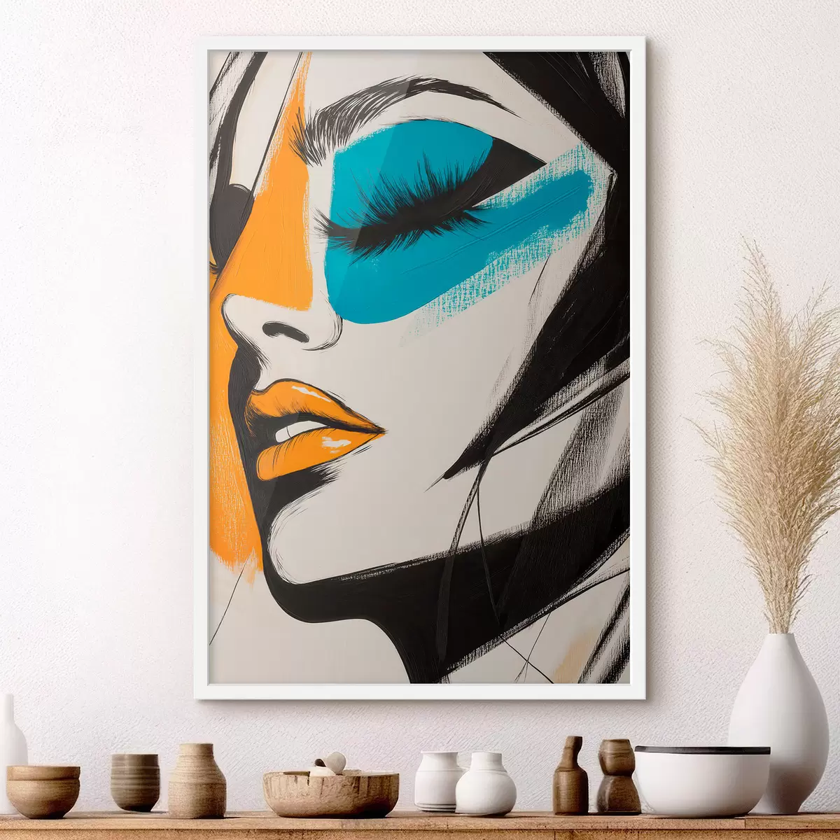 Poster Rostros pintados f51065