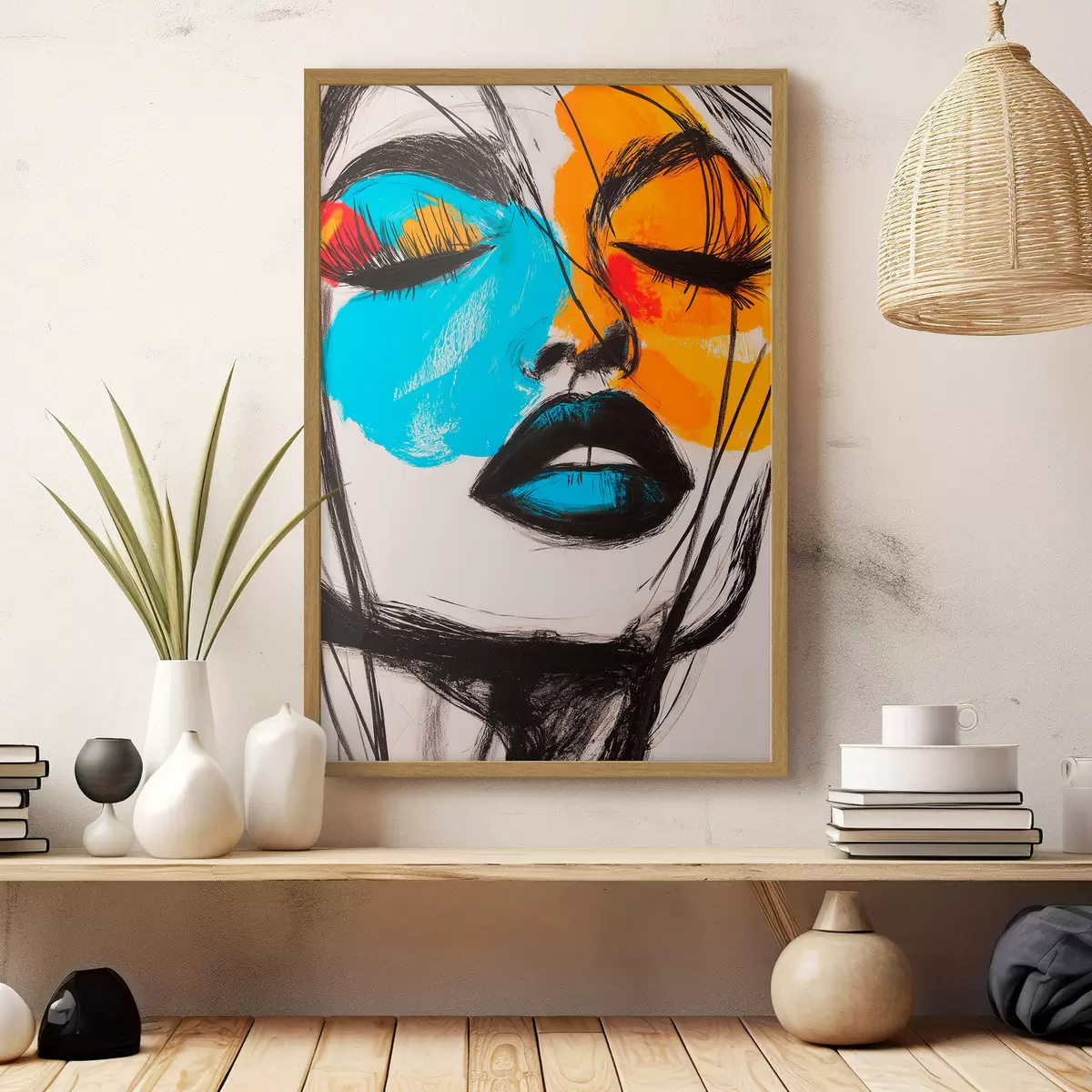 Poster Rostros pintados f51066