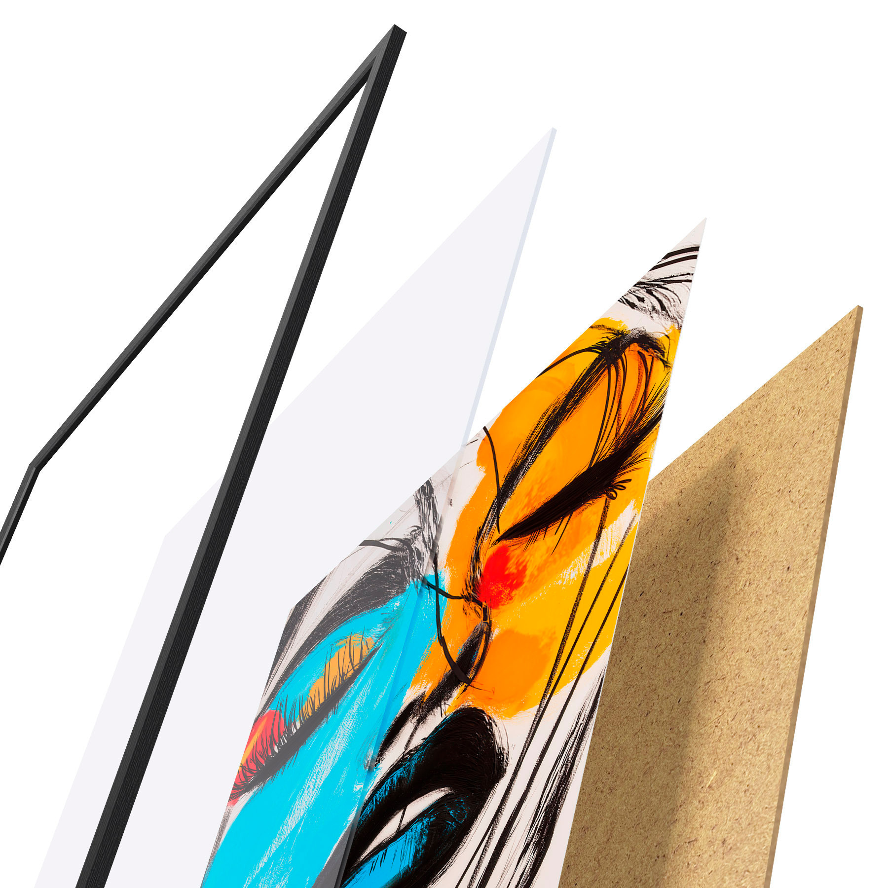 Poster Rostros pintados f51066