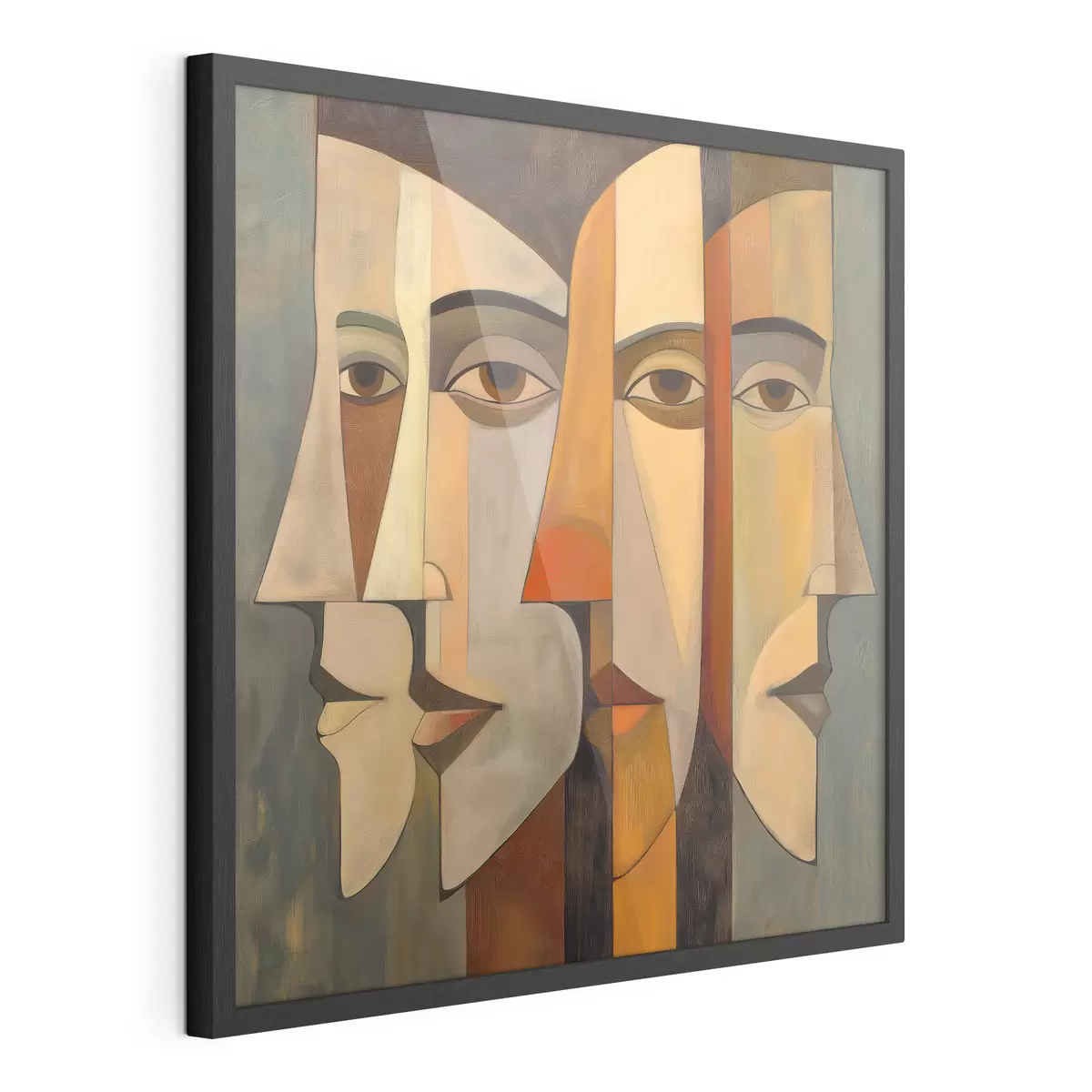 Poster Rostros abstractos f51067