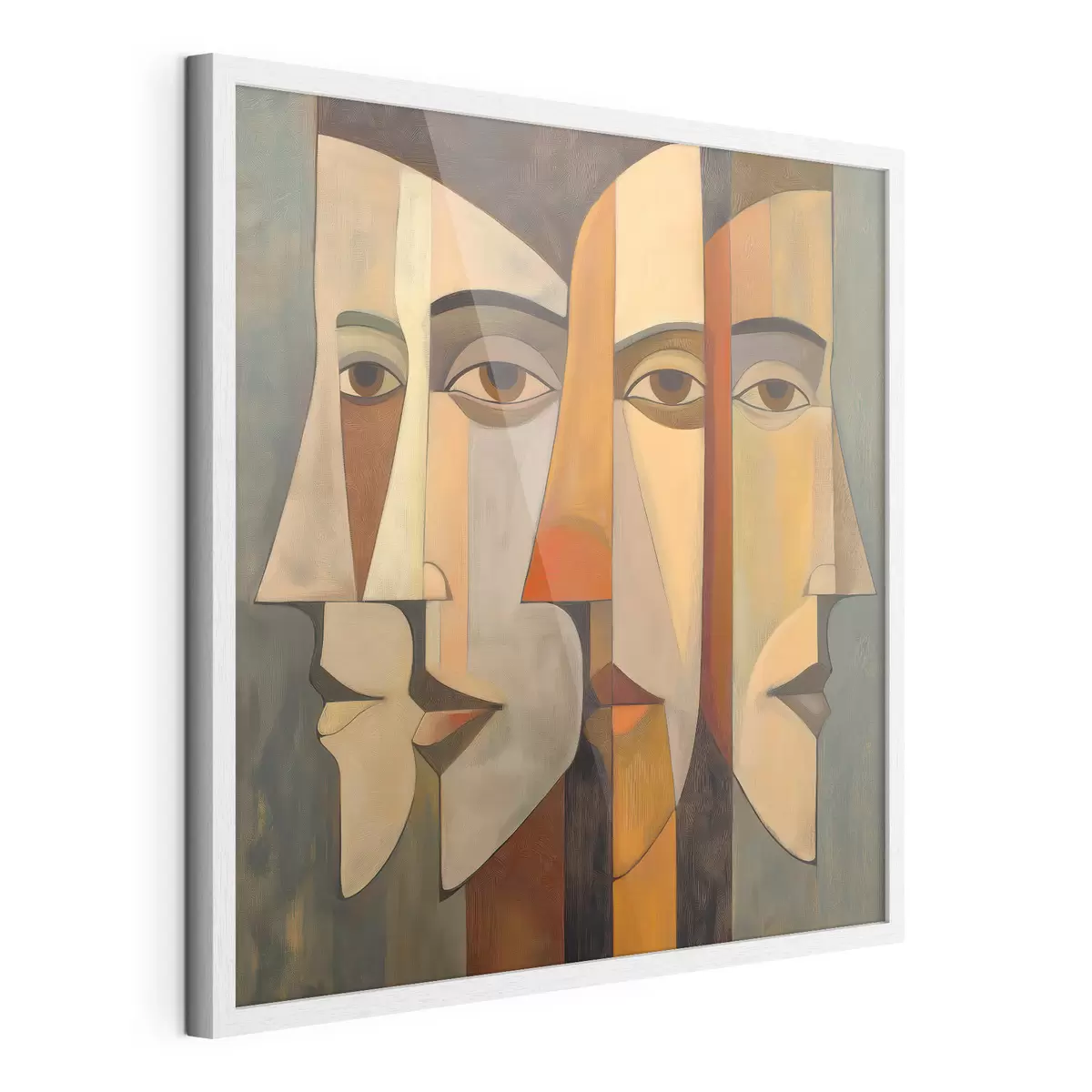 Poster Rostros abstractos f51067