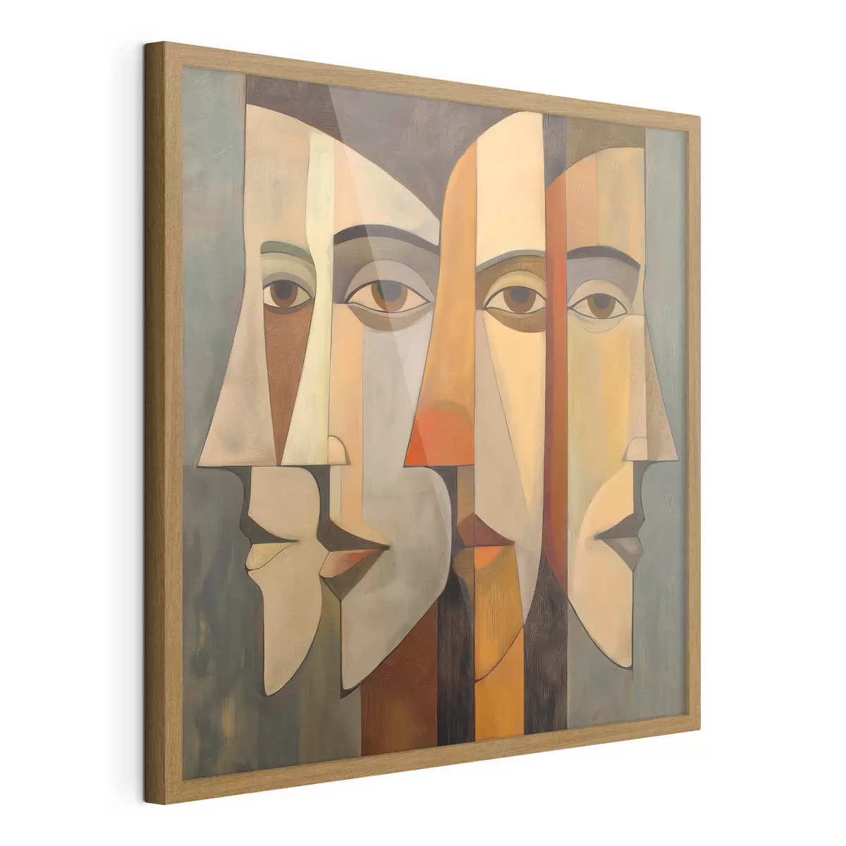 Poster Rostros abstractos f51067