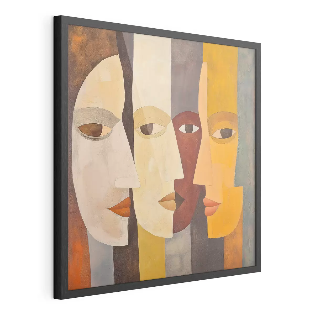 Poster Rostros abstractos f51068