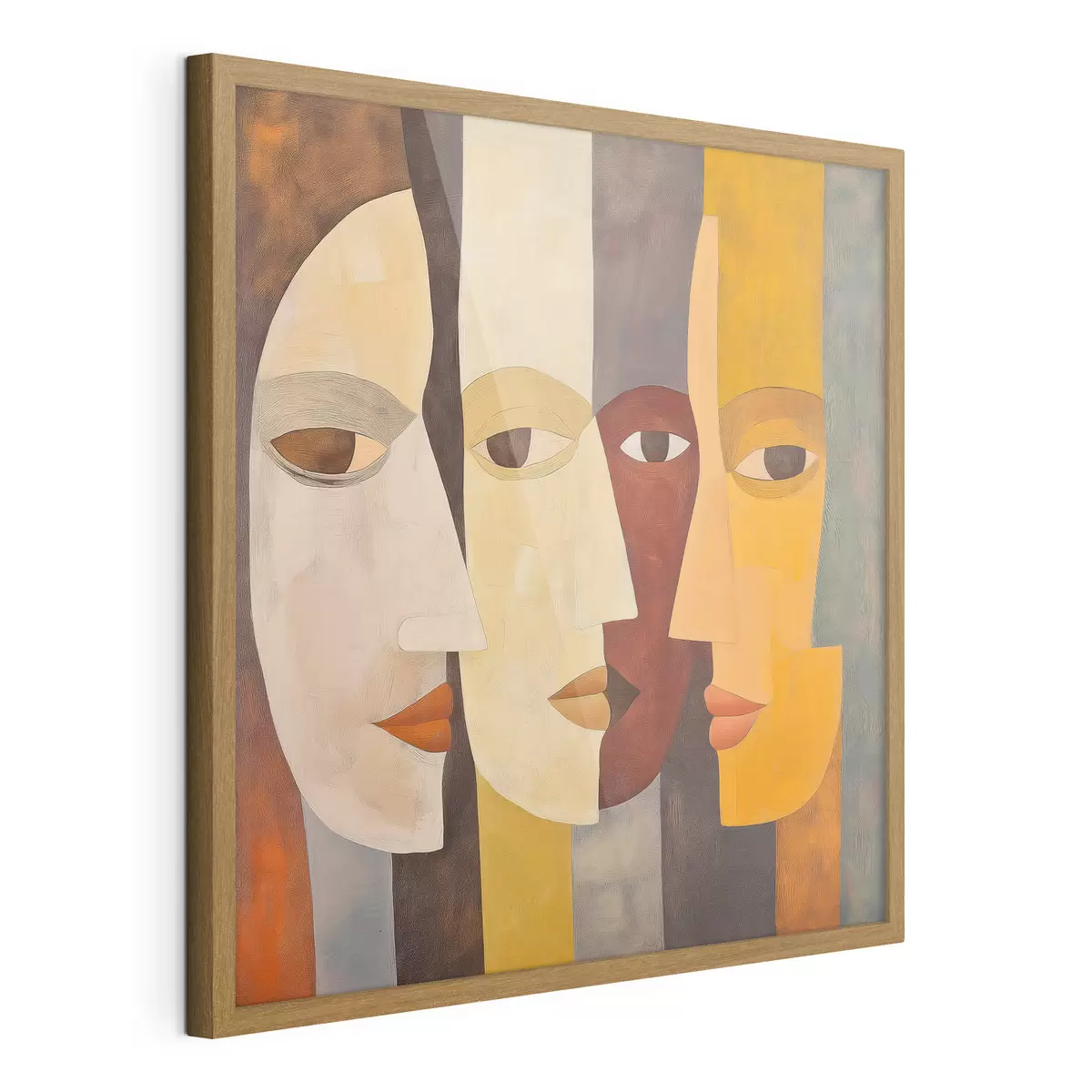 Poster Rostros abstractos f51068