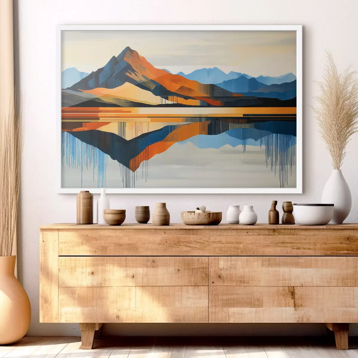 Poster Montañas de colores f51070