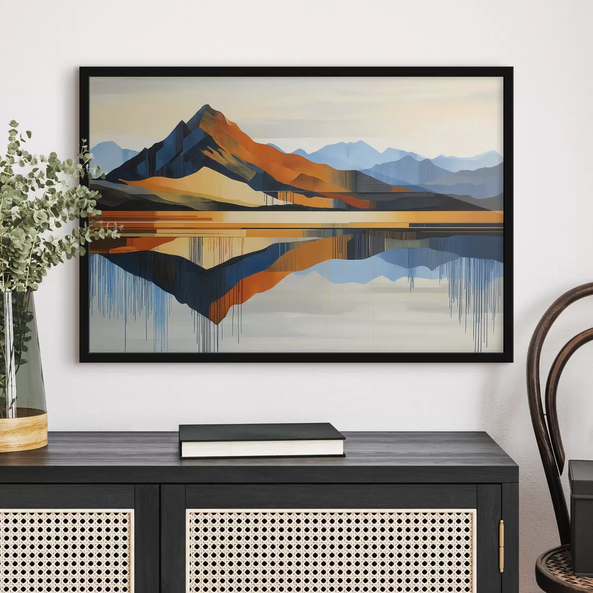 Poster Montañas de colores f51070