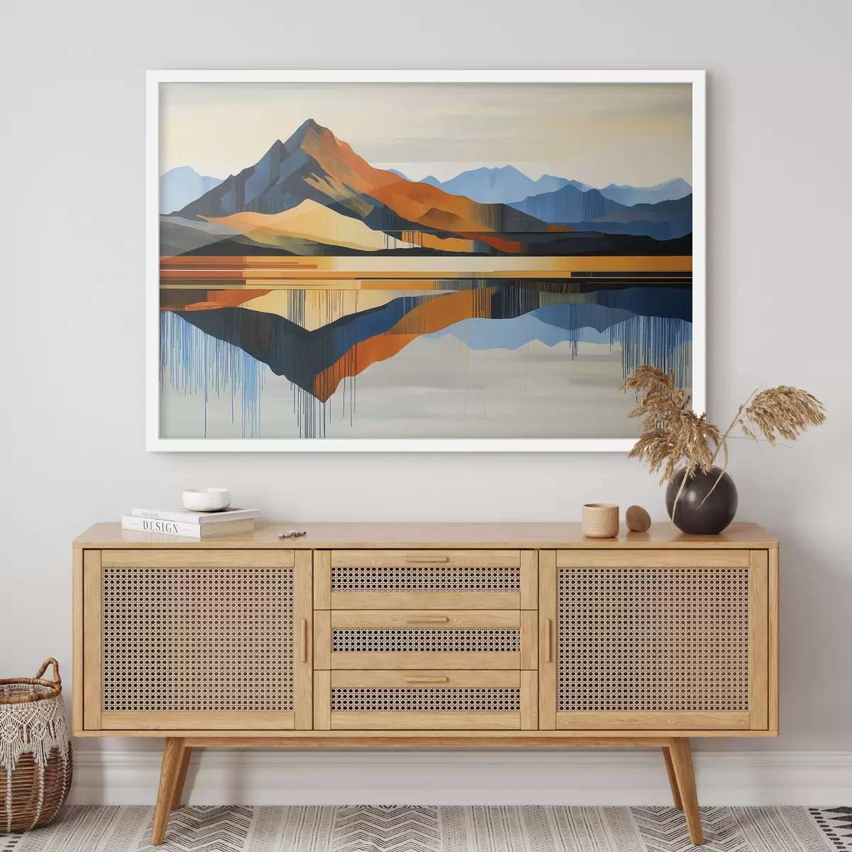 Poster Montañas de colores f51070