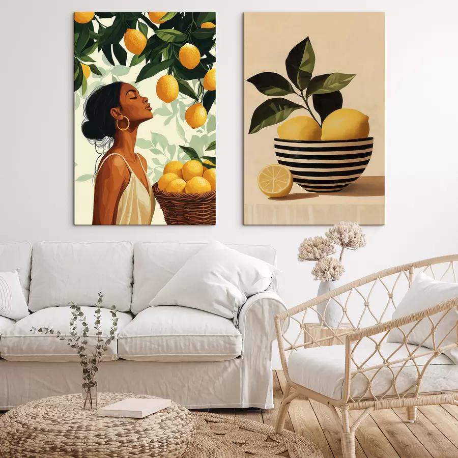 murales de pared limones m31080