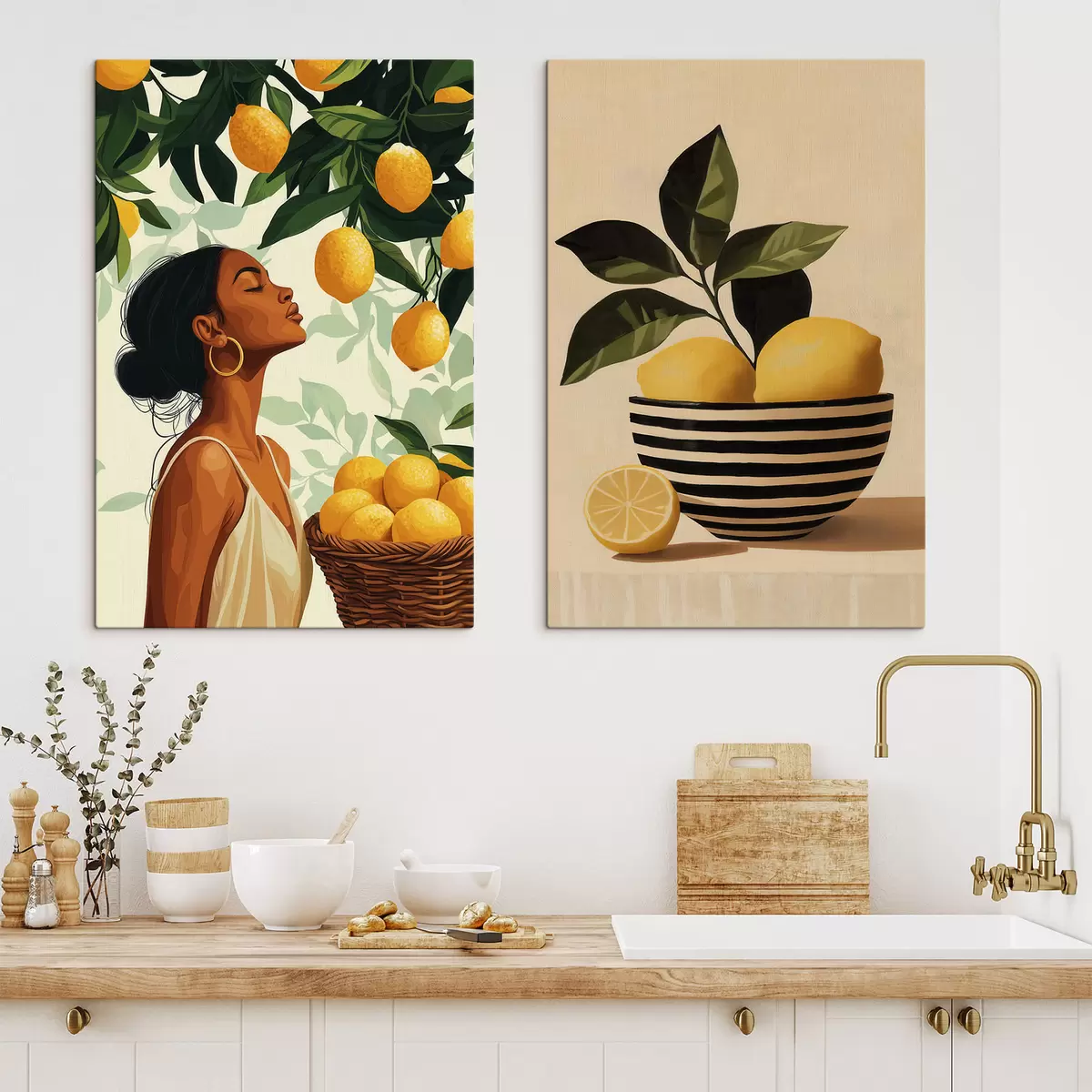 murales de pared limones m31080