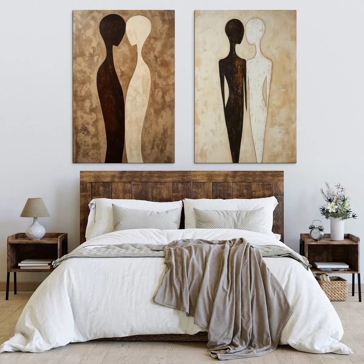 murales de pared Siluetas abstractas m31082