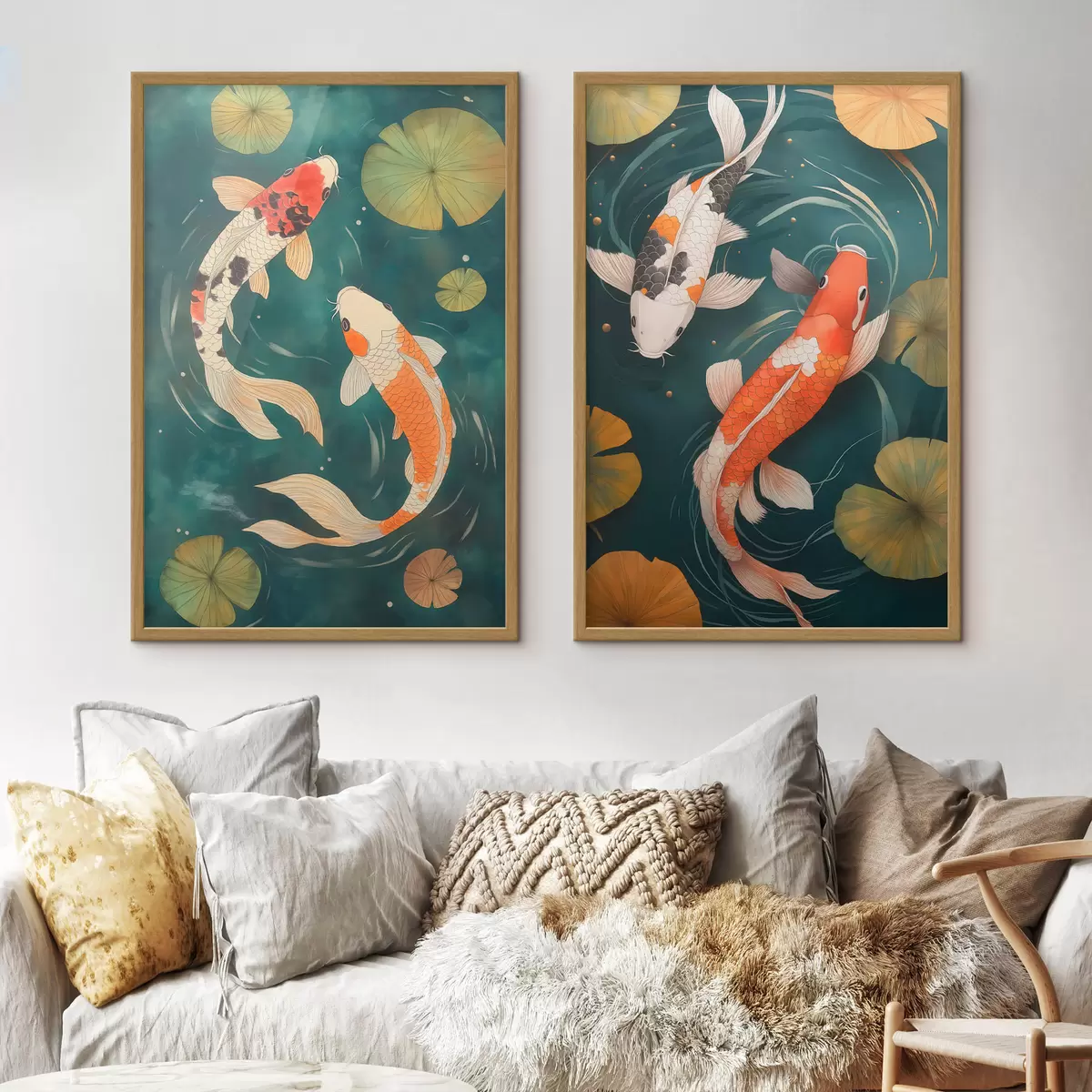 Poster Koi orientales d31087