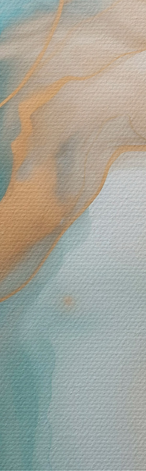 murales de pared Olas de mármol azul y arena s51082