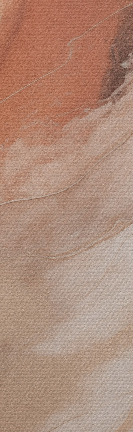 murales de pared Olas de arte fluido en tonos terracota cálidos s51085