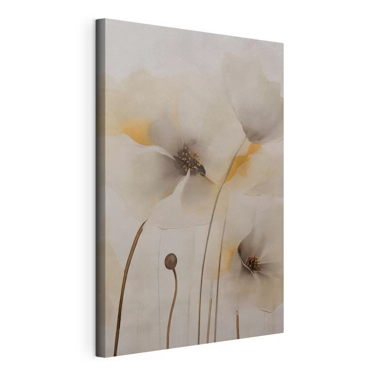 murales de pared Delicadas amapolas con tallos esbeltos s51089