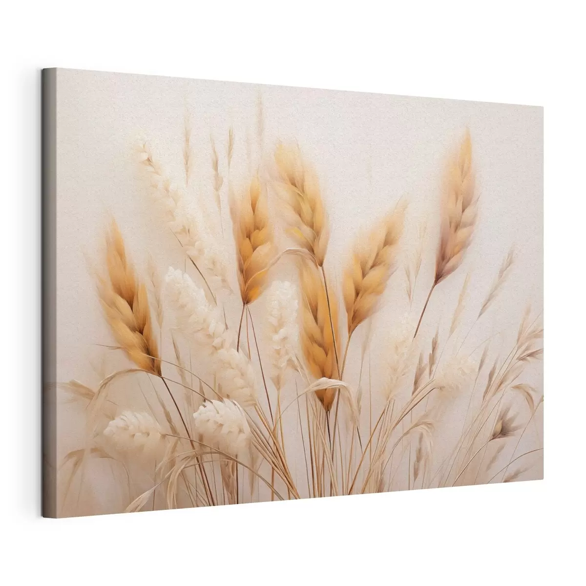 murales de pared Hierba de la pampa mullida en estilo ecológico s51093
