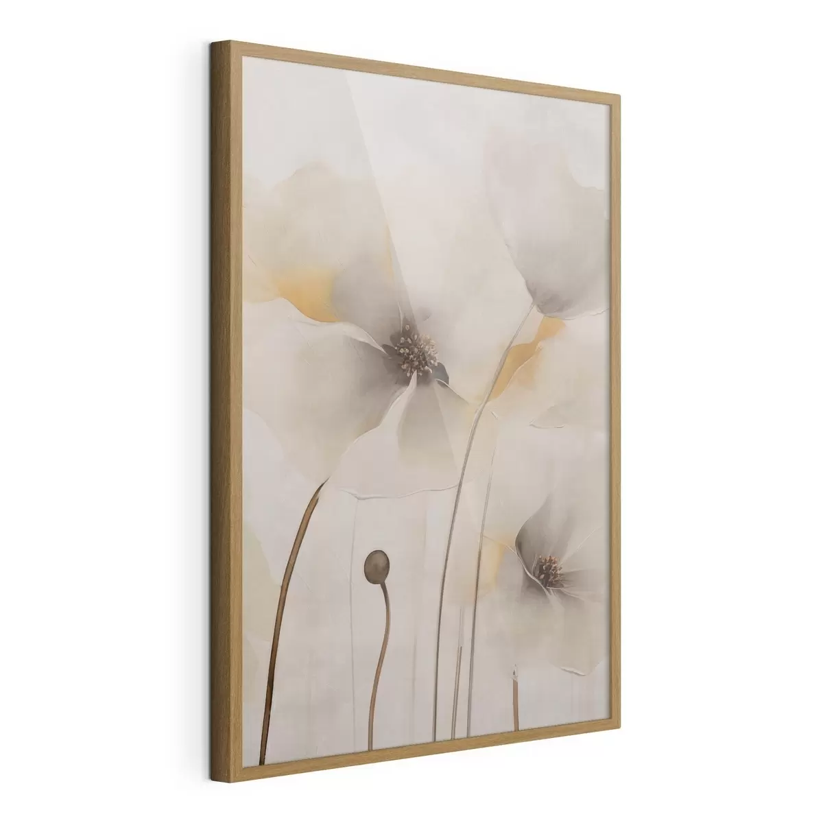 Poster Delicadas amapolas con tallos esbeltos f51089