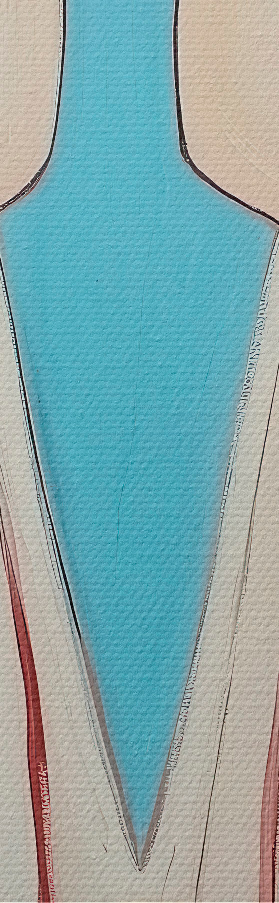 murales de pared Cuadro que representa una figura femenina abstracta s51152
