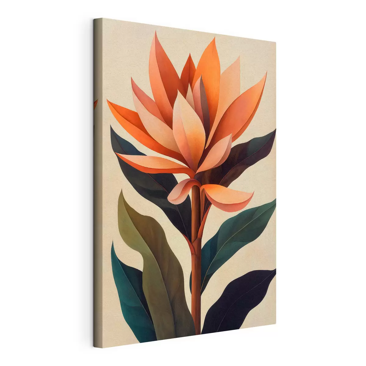 murales de pared Flor abstracta s51155
