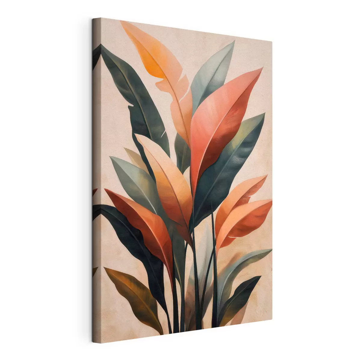 murales de pared Hojas abstractas s51156