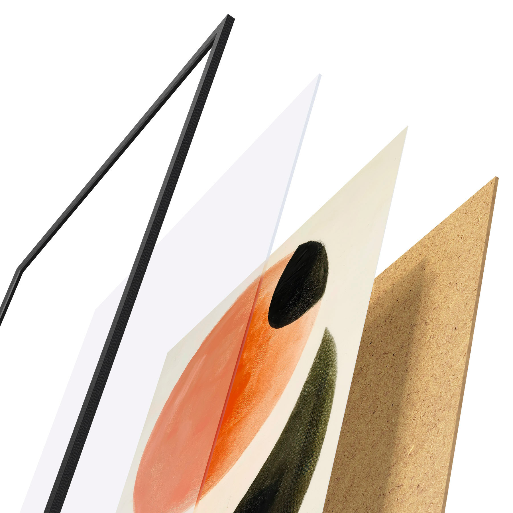 Poster Abstracción geométrica f51148